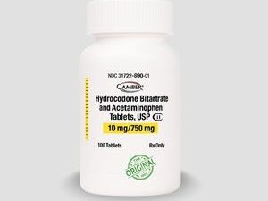 Hydrocodone 10/750mg