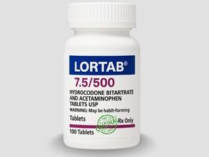 Lortab 7.5/500mg