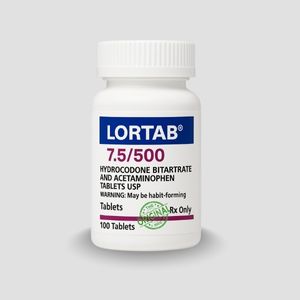 Lortab 7.5/500mg 1 Lortab 7.5/500mg