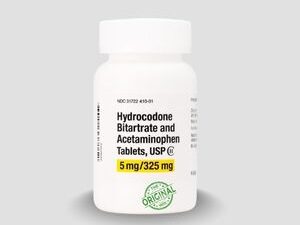 Hydrocodone 5/325mg
