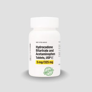 Hydrocodone 5/325mg 1 Hydrocodone 5/325mg