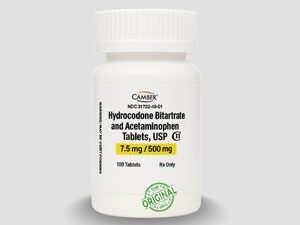 Hydrocodone 7.5/500mg