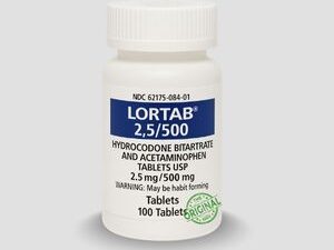 Lortab 2.5/500mg