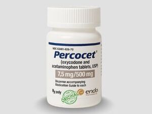 Percocet 7.5/500mg